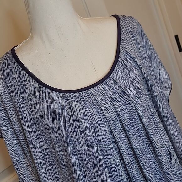 Baishenggt sz XL sleeveless tank with print fabric over-blouse - Picture 2 of 11